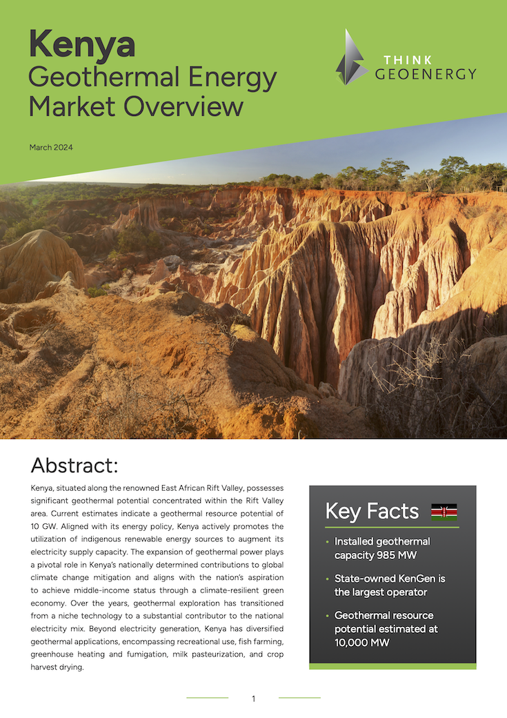Kenya Geothermal Energy Market Overview 2024 Kenya Geothermal Energy Market Overview 2024