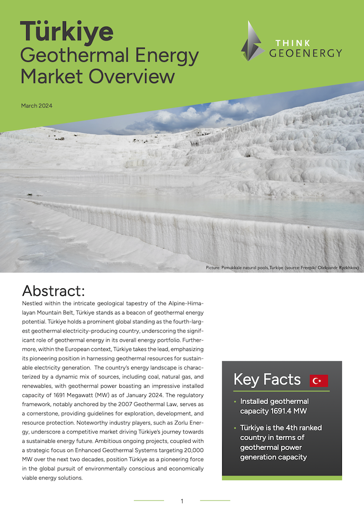 Türkiye Geothermal Energy Market Overview 2024 Türkiye Geothermal Energy Market Overview 2024