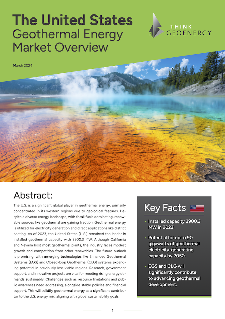 U.S. Geothermal Energy Market Overview 2024 U.S. Geothermal Energy Market Overview 2024